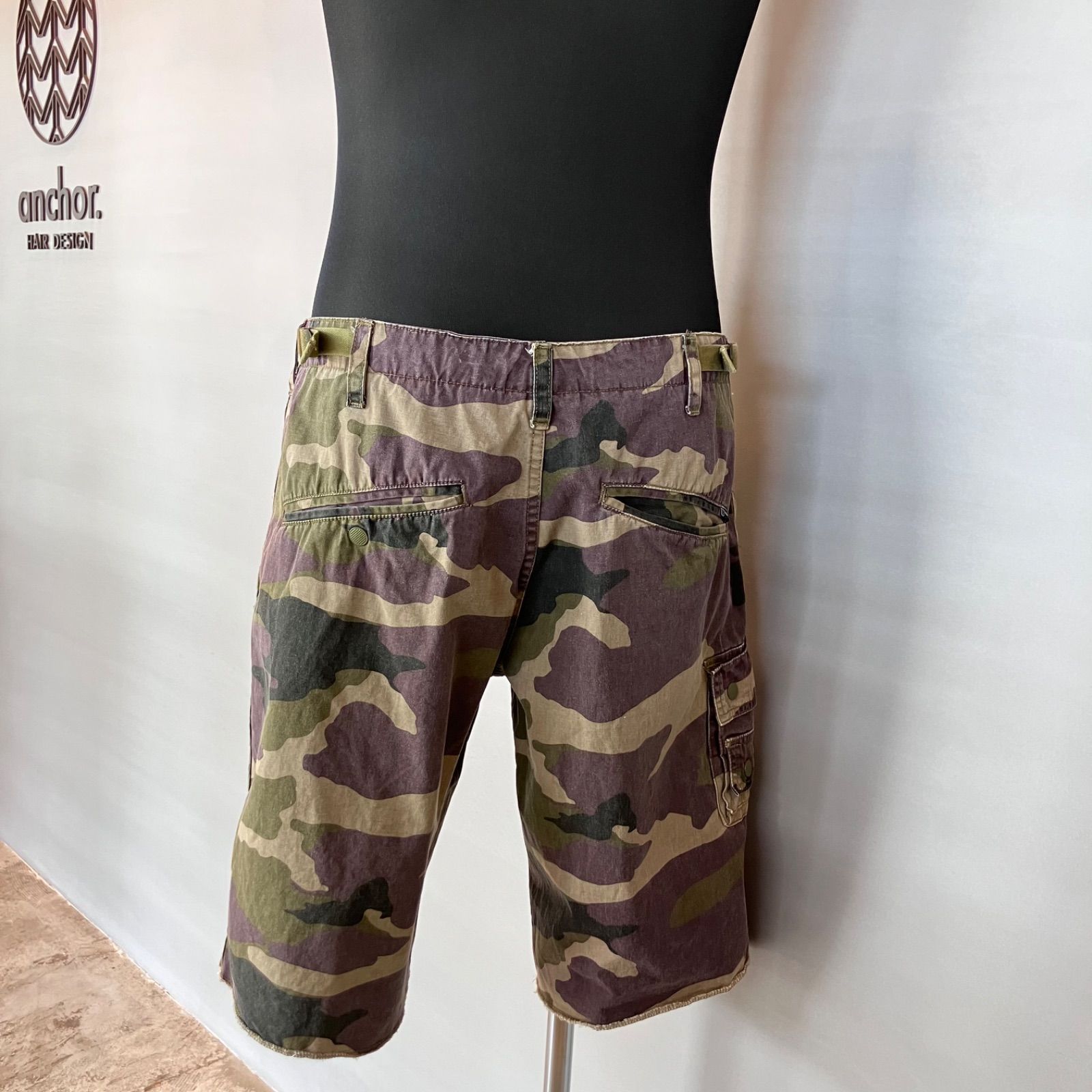 カタログギフトも！ 00's STUSSY AUTHENTIC GEAR ステューシー ハーフパンツ カーゴ パンツ