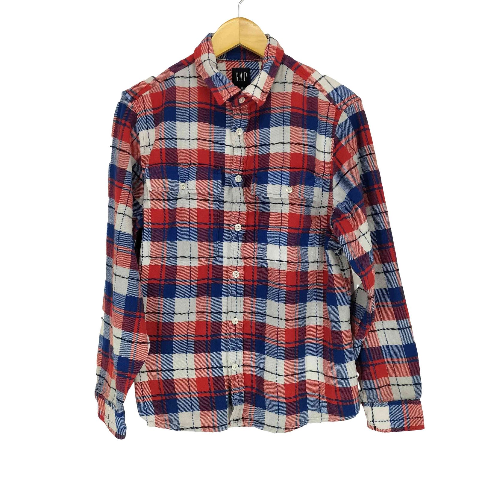 ギャップ Gap チェック柄ネルシャツ メンズ JPN：M 