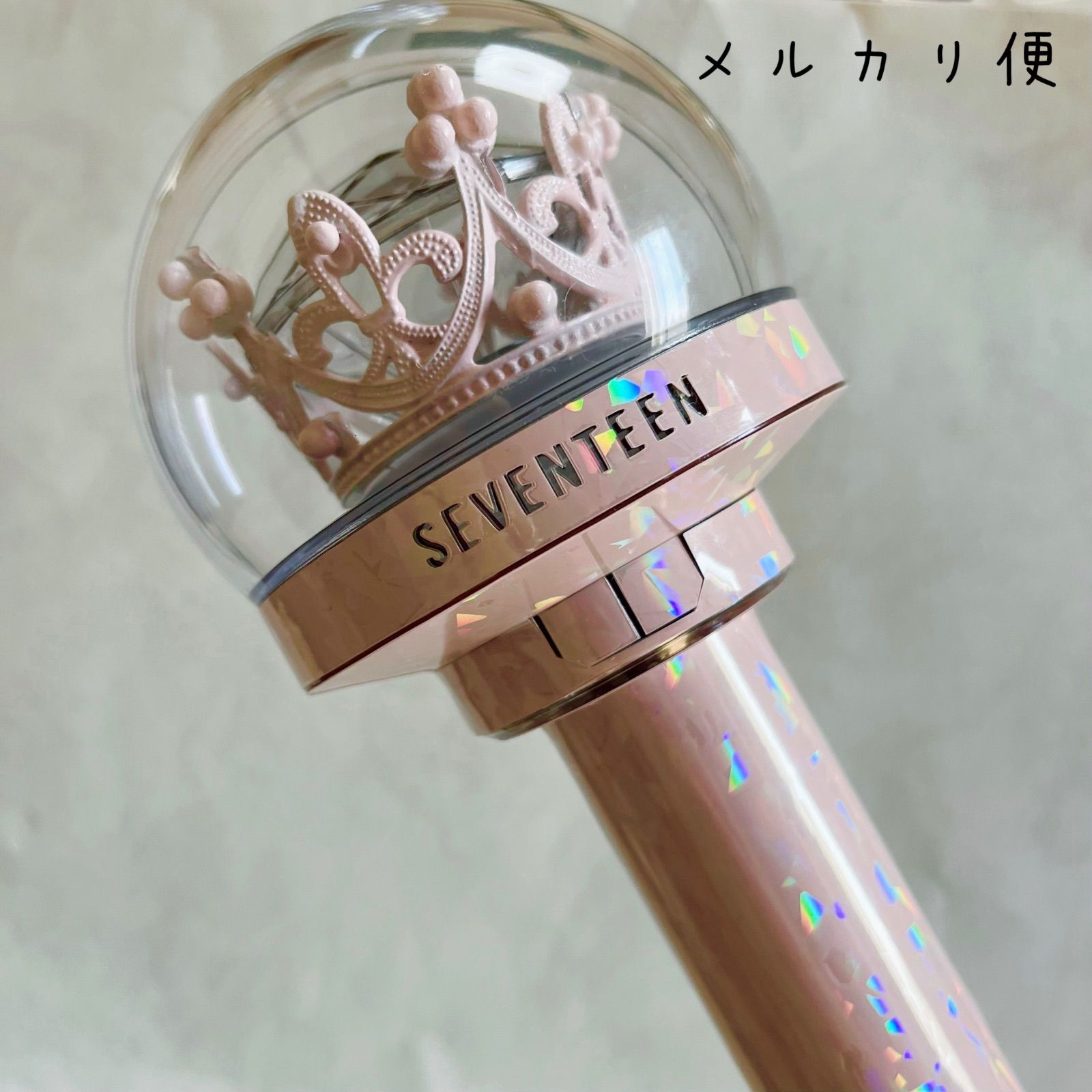 SEVENTEEN セブチ carat棒 カラット棒 ペンライト ステッカー シール デコ 光沢 ホログラム - メルカリ