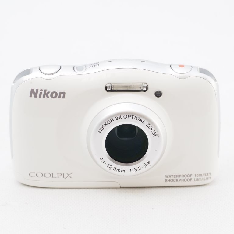 Nikon デジタルカメラ 少なかれ COOLPIX W150 防水 W150WH  
