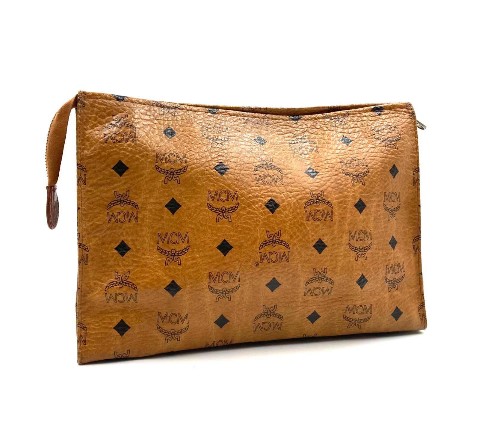 MCM エムシーエム ヴィセトス総柄 クラッチバッグ セカンド