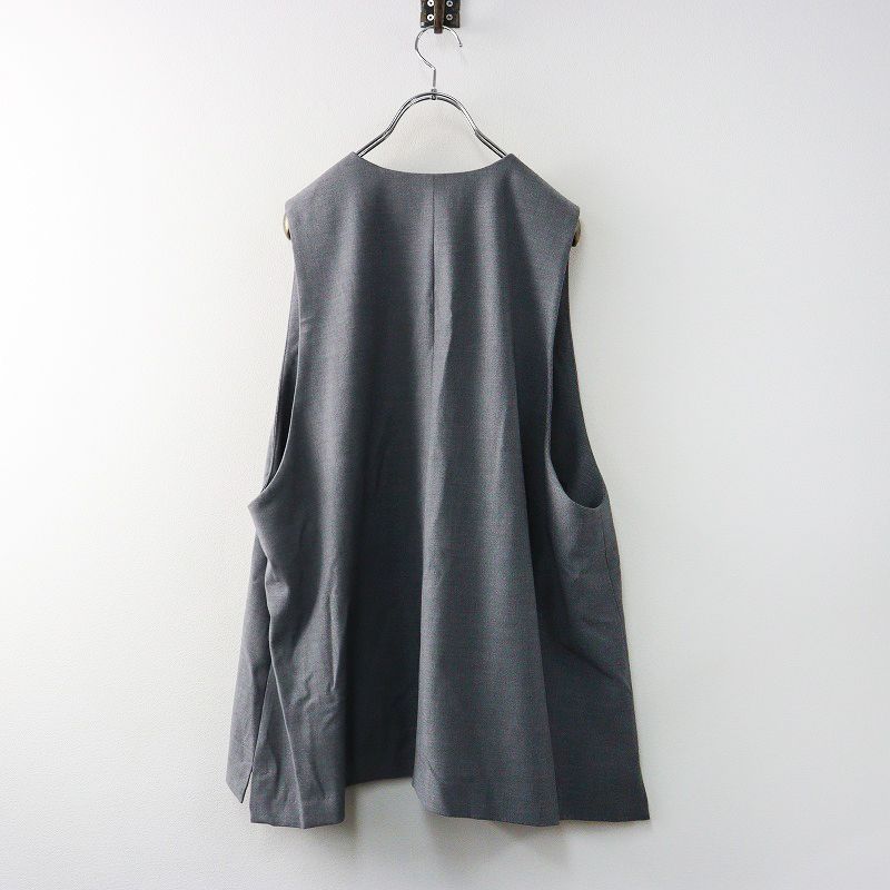 極美品 2024AW ミズイロインド mizuiro ind ディープVネック