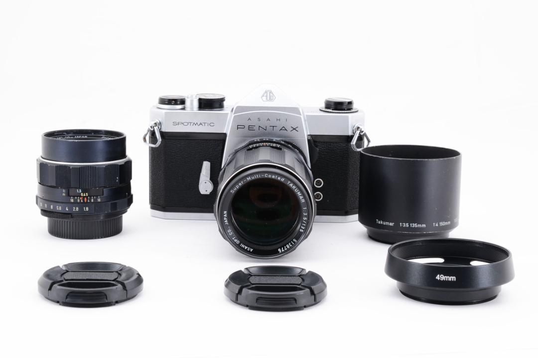 PENTAX SP & SMC Takumar 単焦点レンズ 2本 SO128 PENTAX SP & SMC Takumar 単焦点レンズ 2本 SO128