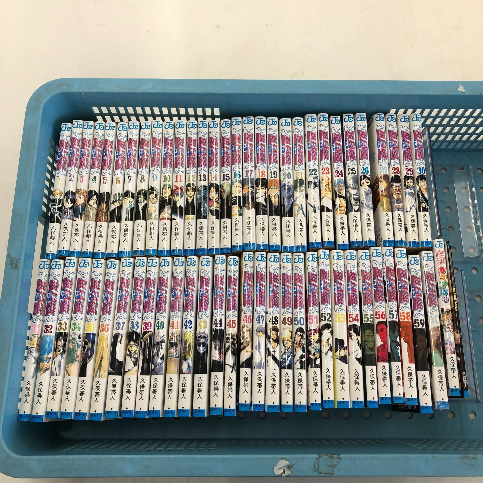 02m0667 コミック BLEACH ブリーチ 1～60巻 + おまけ (カラブリ+ The