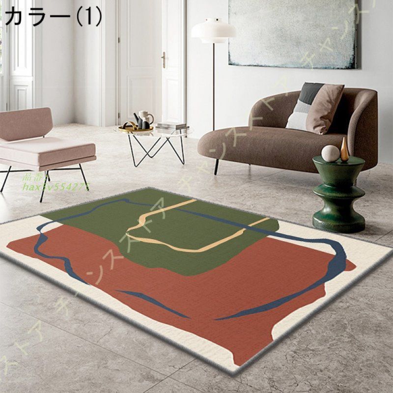 春夏秋冬用 ラグ カーペット 幾何学模様 モダン おしゃれ 北欧風 マット デザイン ラグカーペット 北欧 カラー 夏用 ステッチ 絨毯 ウォッシャブル じゅうたん 春夏秋冬用 ラグ カーペット 幾何学模様 モダン おしゃれ