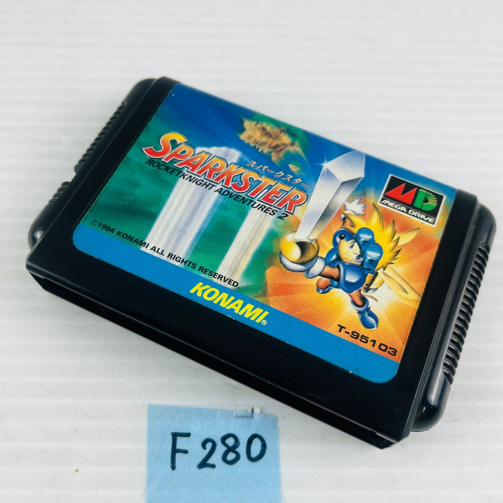 ☆MD メガドライブ ROCKET KNIGHT ADVENTURES ロケットナイト ◇動作