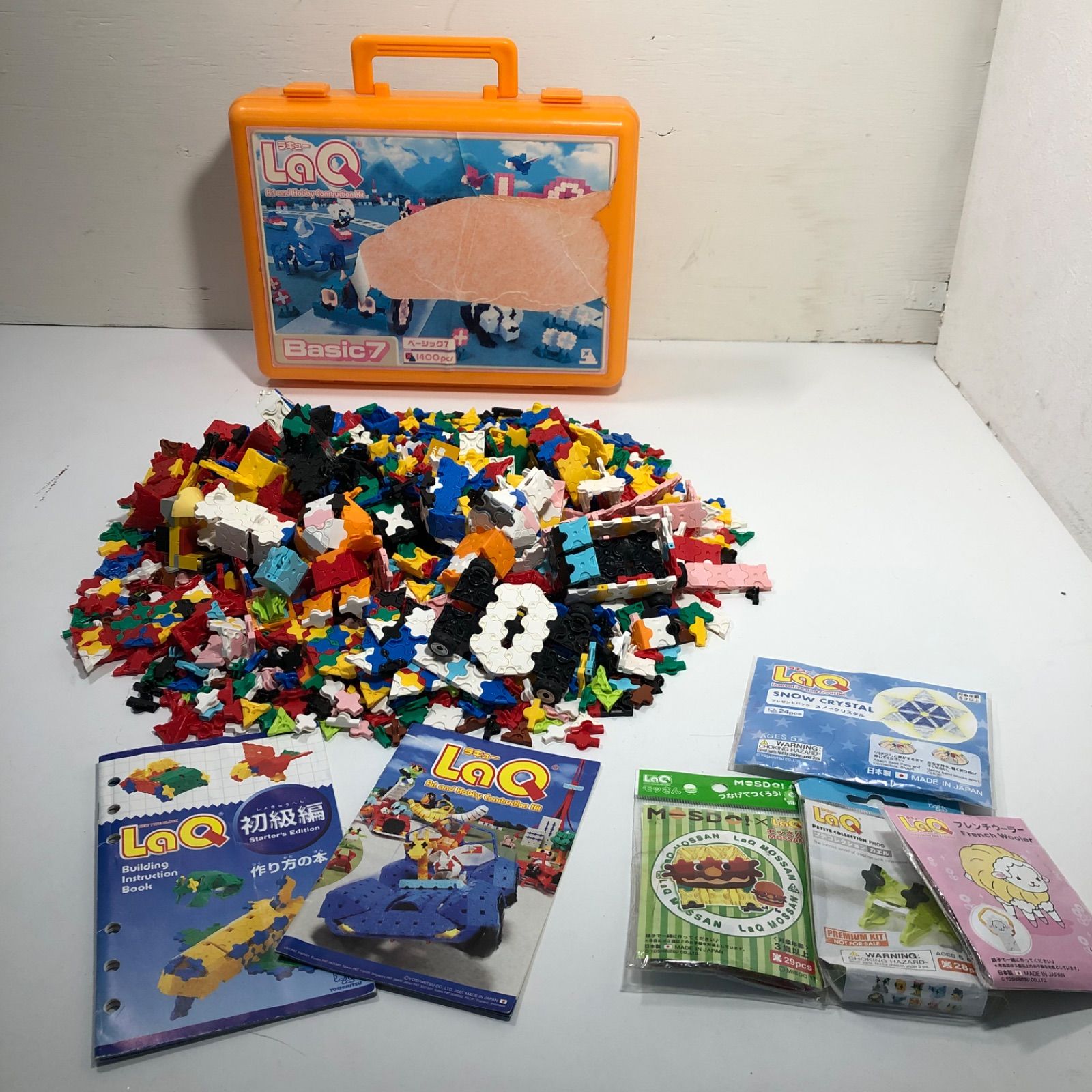 まとめ売り・バラ売り可 アガサエルキュールパーツ LaQ バラ売り 約700g 1,400-1,500パーツの通販 by はいと's shop