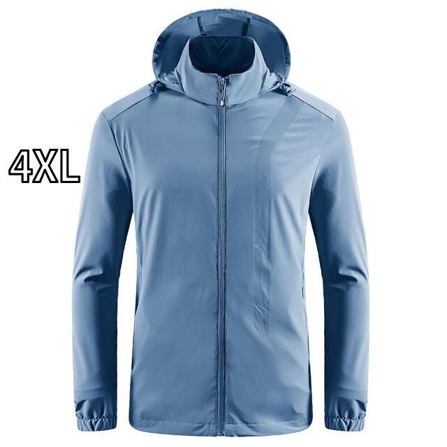 4XL 秋冬 コーデ メンズ 服 シンプル ファッション オシャレ 大人 かっこいい 大きいサイズ ストリート 紳士服 衣類 薄手 通気 アウトドア スポーツ コート 韓国スタイル 日焼け防止 ジャケット