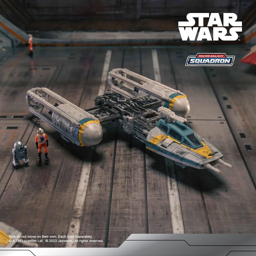 スターウォーズ マイクロギャラクシー飛行隊ゴールドリーダーのY