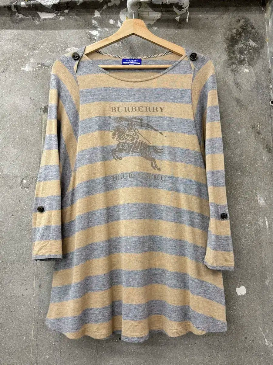 バーバリーブルーレーベルボーダーワンピース BURBERRY BLUE LABEL