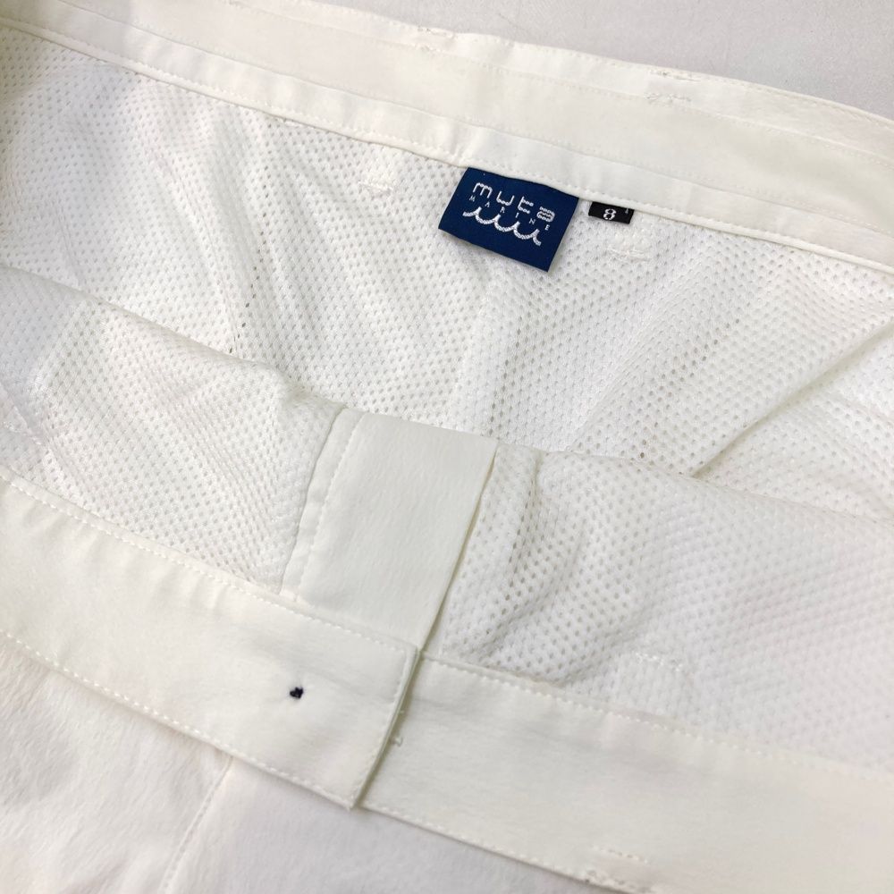 サイズ：8 MUTA MARINE ムータマリン パンツ ホワイト系