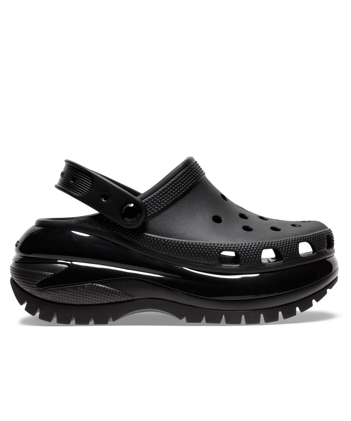 ムラスポ CROCS クロックス MEGA CRUSH CLOG メガ クラッシュ クロッグ メンズ レディース シューズ 厚底 サンダル スニーカー ストリート 207988 001 Black