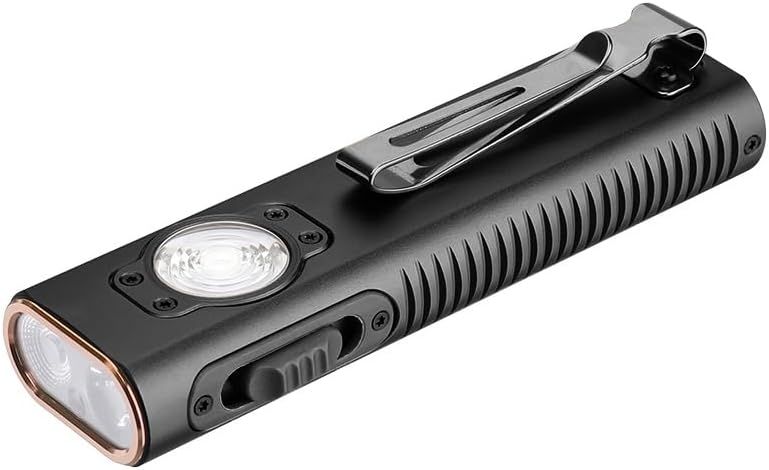 TrustFire Mini X3 懐中電灯 小型 edcライト 1050ルーメン フラッシュライト 四重光源 インジケーターライト マグネット式 多機能 高輝度 緑の光束 ハンディライト 電量指示 高演色性 CRI95 IPX6防水 軽量 コンパクト