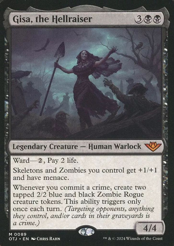 中古】マジックザギャザリング 0089[神話R]：【OTJ】Gisa the