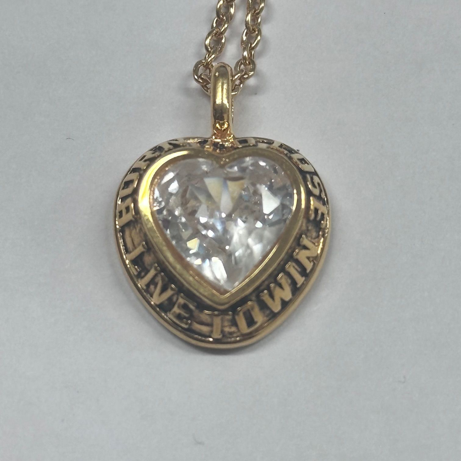 【AMBUSH】HEART CLASS RING CHARM NECKLACE 4色展開 要在庫確認 HEART CLASS RING CHARM NECKLACE(FREE SILVER): AMBUSH: WOMENS