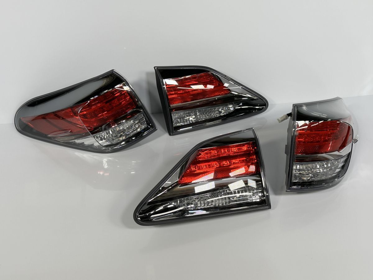 低走行 レクサス RX270 AGL10W 純正 左右テールランプ 81551-48310 81561-48310 81581-48130 81591-48140 48-129 48-130 5 管理26476