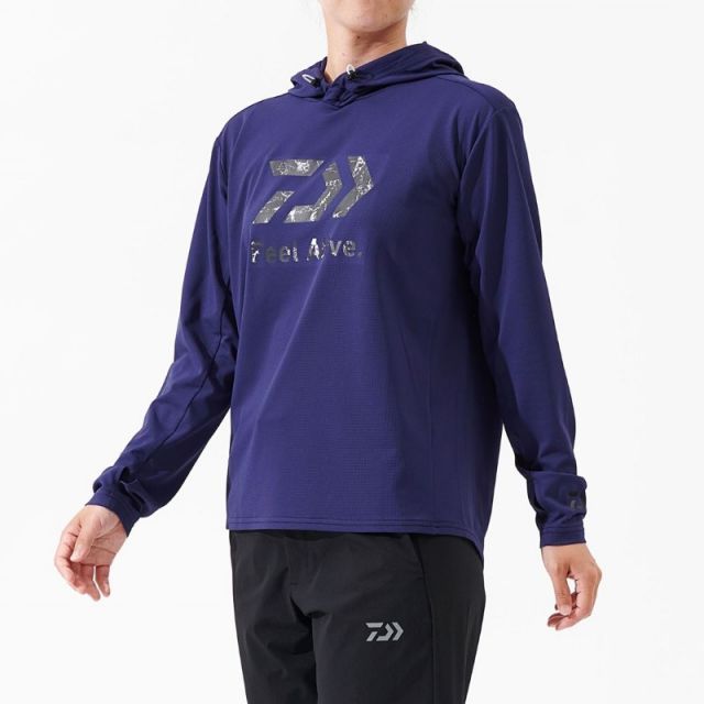 ダイワ DE-3525 Feel Alive． ドライフーディ ホワイト XL