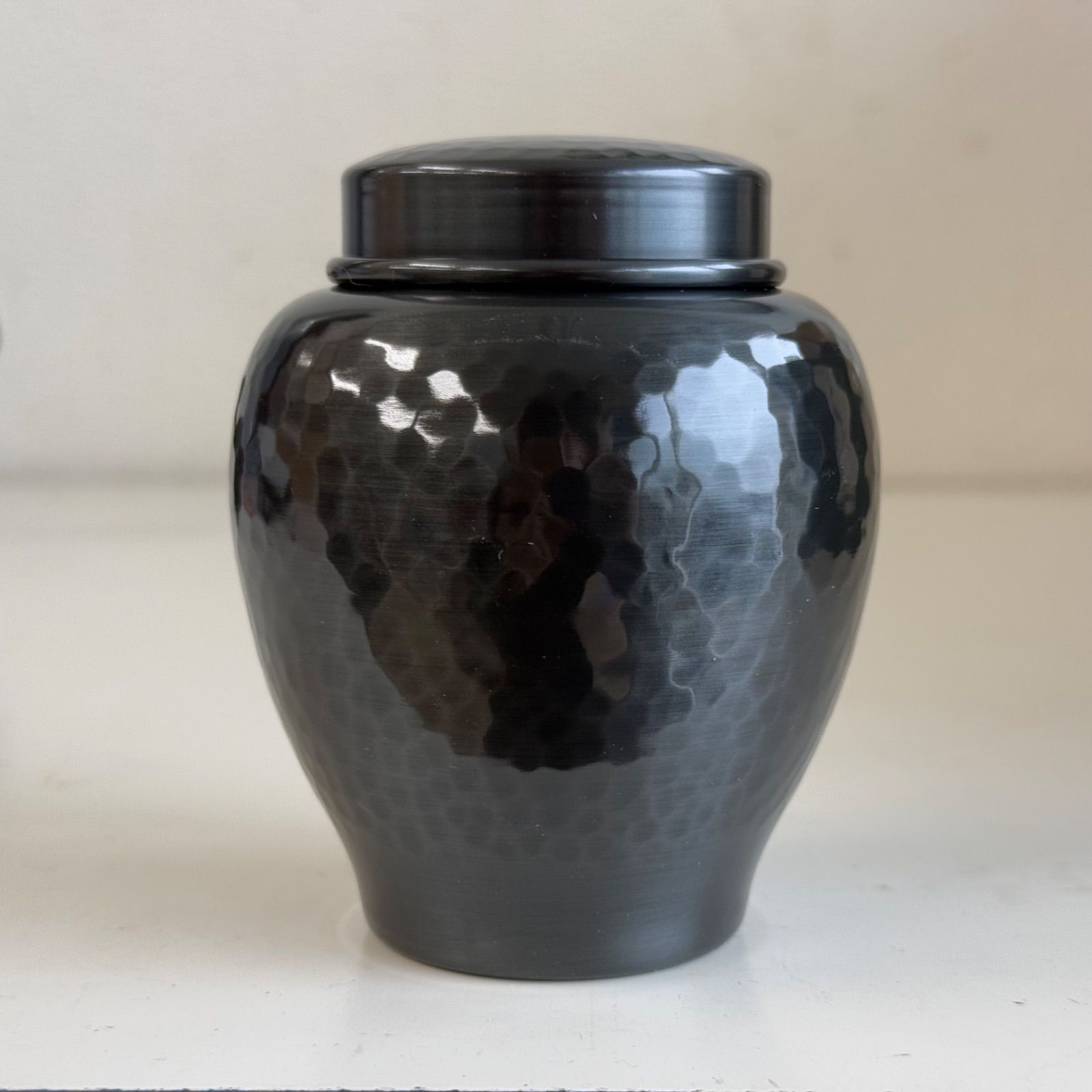 新品/銘あり/共箱付】新光堂 美術銅器 横手急須＋茶筒（二重蓋