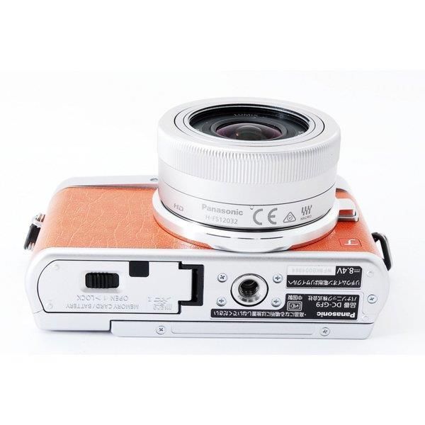 Panasonic LUMIX DC-GF9 レンズ付き　sdカード付き パナソニック Panasonic DC-GF9 オレンジ レンズキット microSD