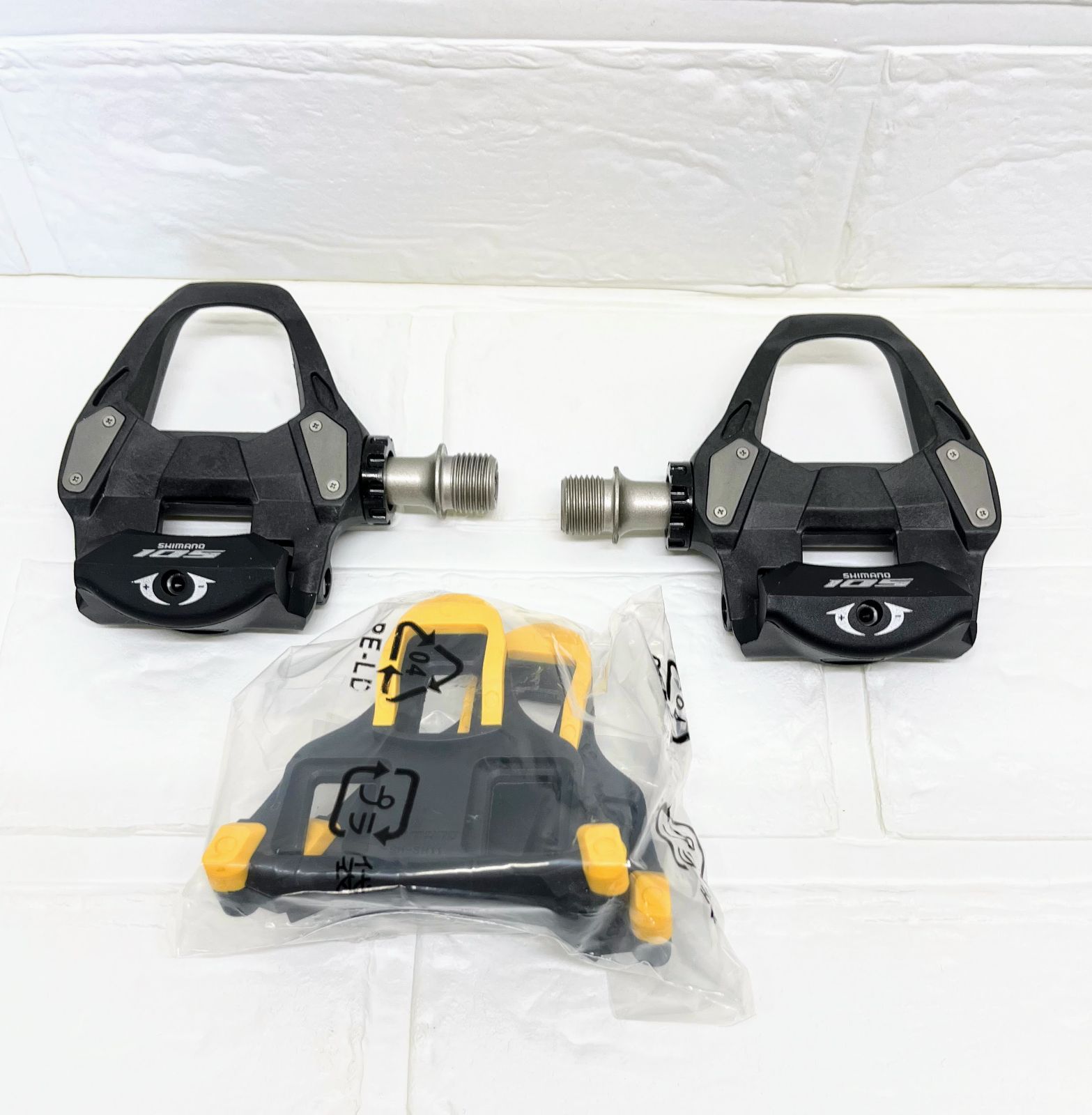 シマノ SPD-SL ペダル PD-R7000 105 ブラック カーボン ロードバイク BRIGHTFACE_UK