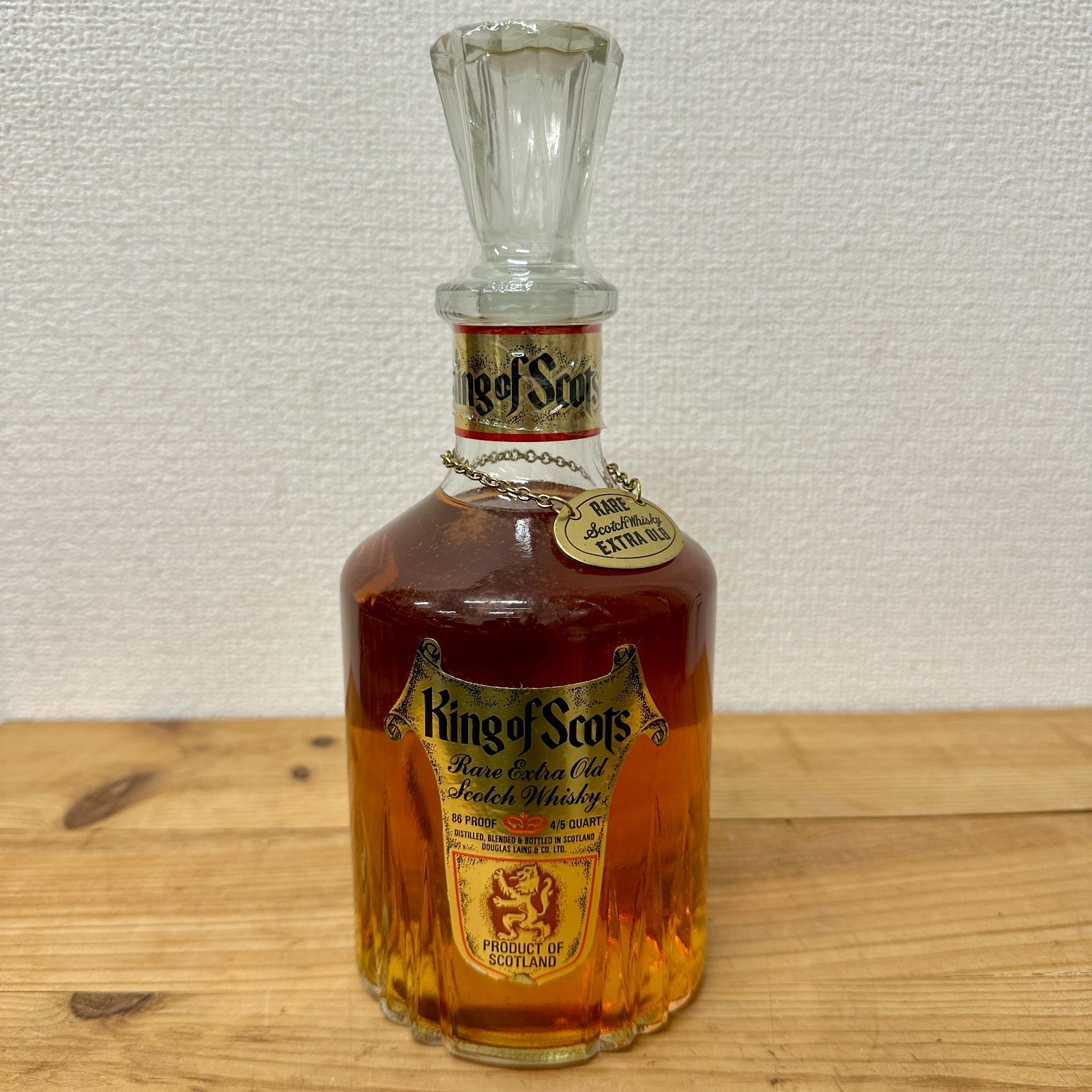 未開栓】古酒 ウイスキー King of Scots キングオブスコッチ