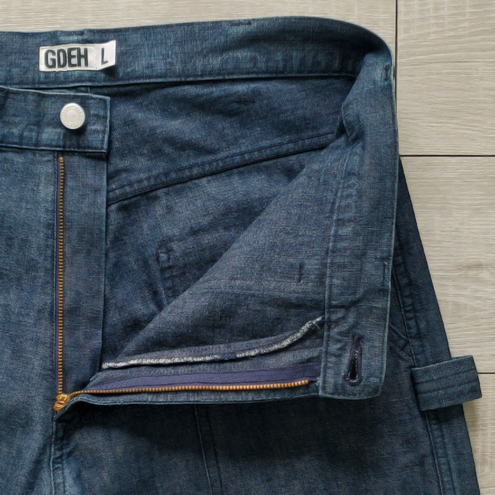 GOODENOUGHグッドイナフ□美品 2000s 初期 日本製 Chambray
