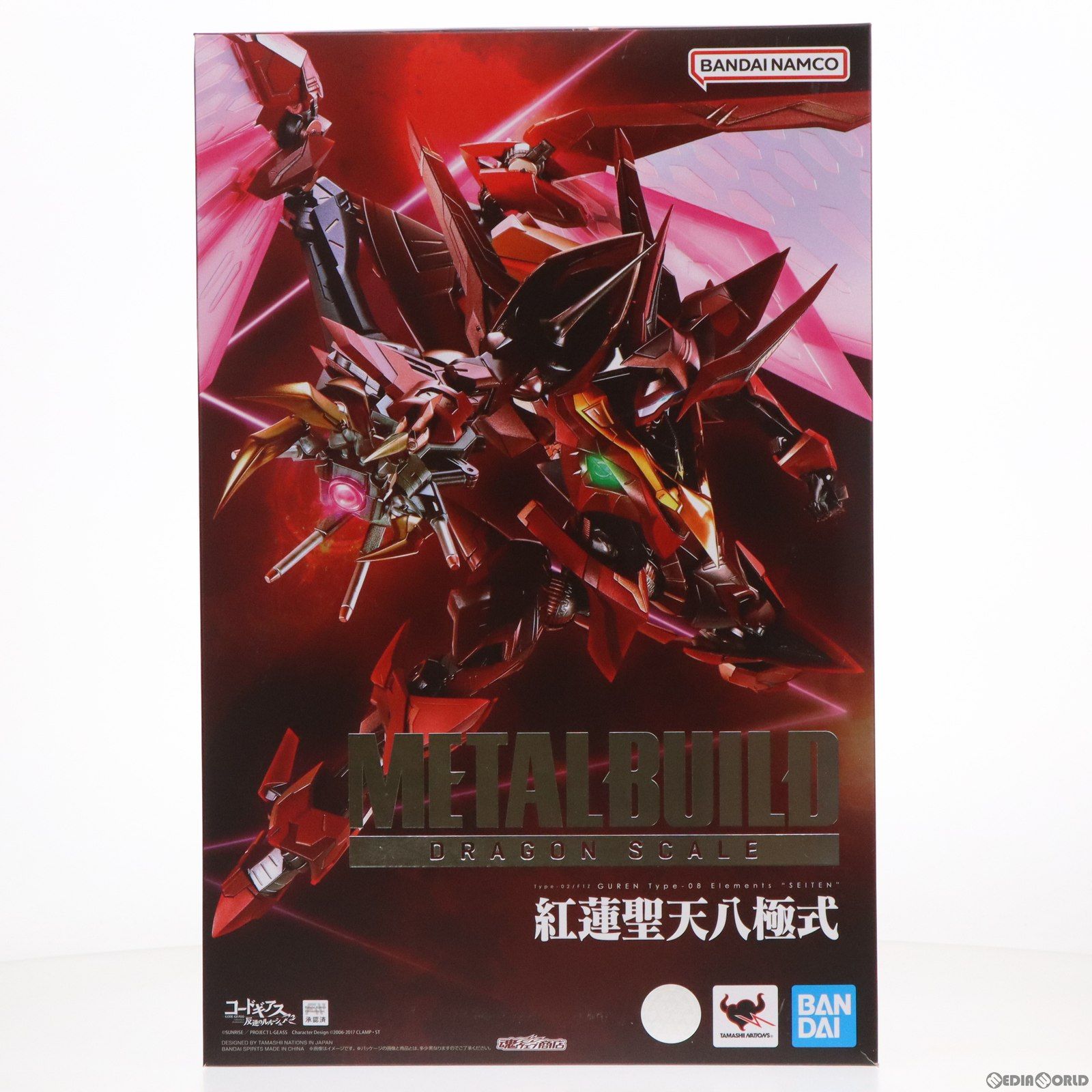 魂ウェブ商店限定 METAL BUILD DRAGON SCALE 紅蓮聖天八極式(ぐれん