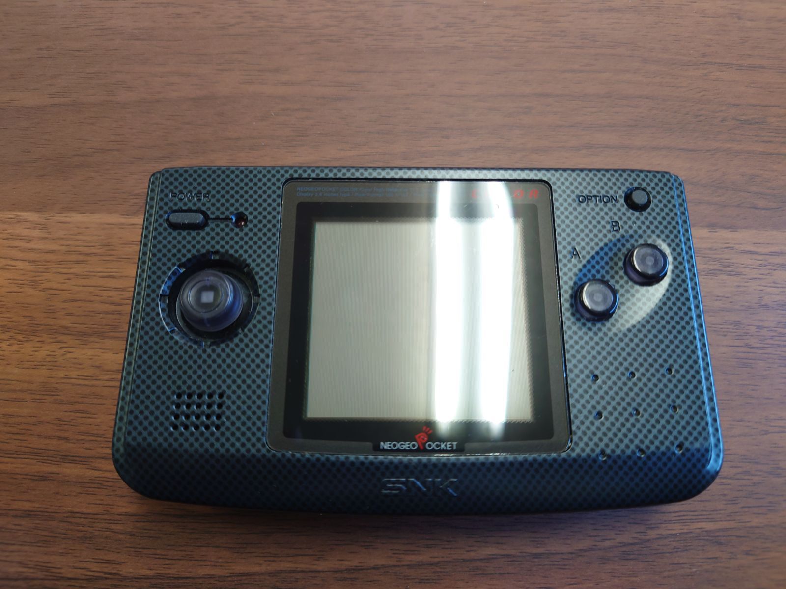 SNK ネオジオポケット カーボンブラック ソフト1本セット