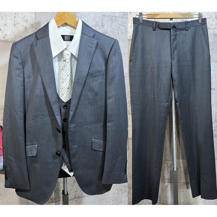 美品 Perfect Suit FActory collection model スリーピース スーツ Y5