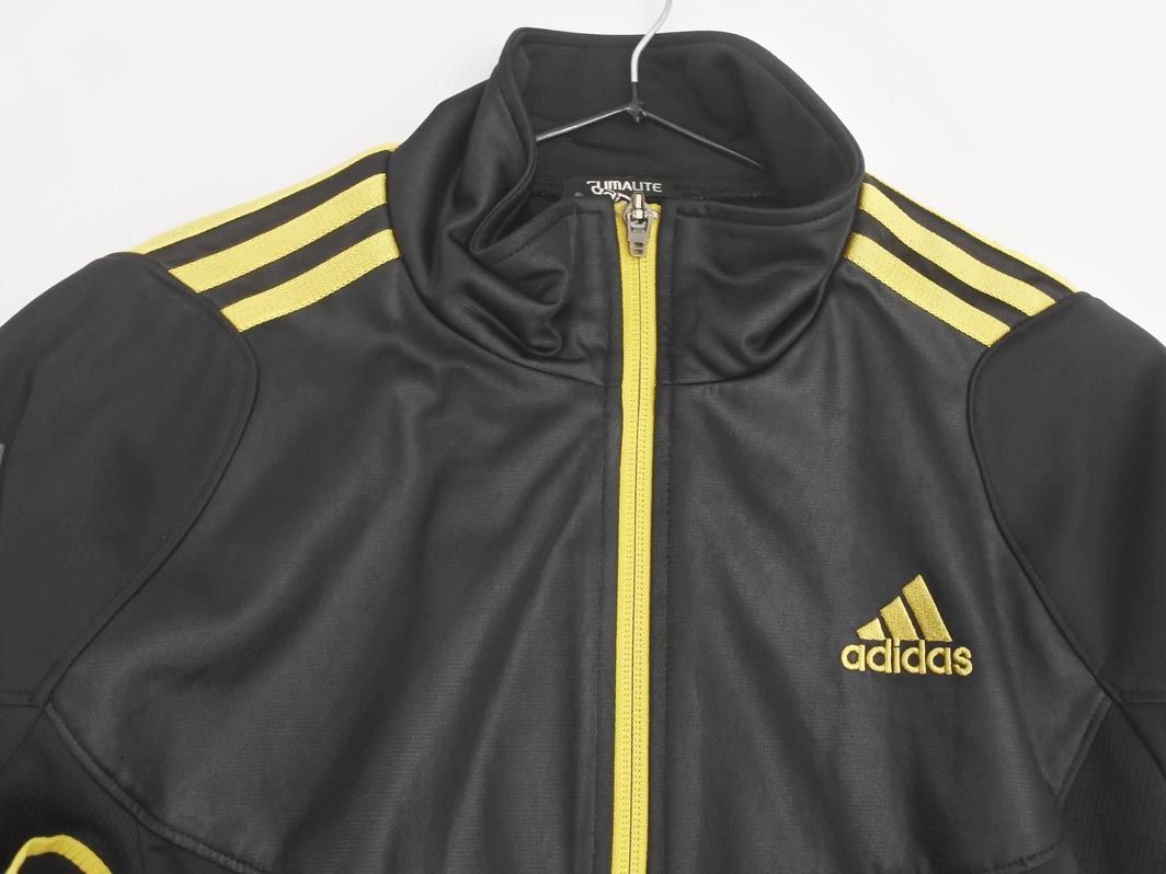 新品　アディダス プロフェッショナル　ジャージ上下セット ブラック／ゴールド　L adidas ブラック/ゴールド ジャージ上下セット L