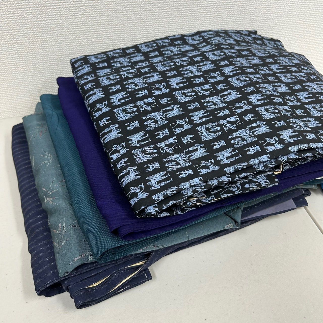 アンティーク 着物 正絹 5着 着物まとめ売り リメイク材料 m-133