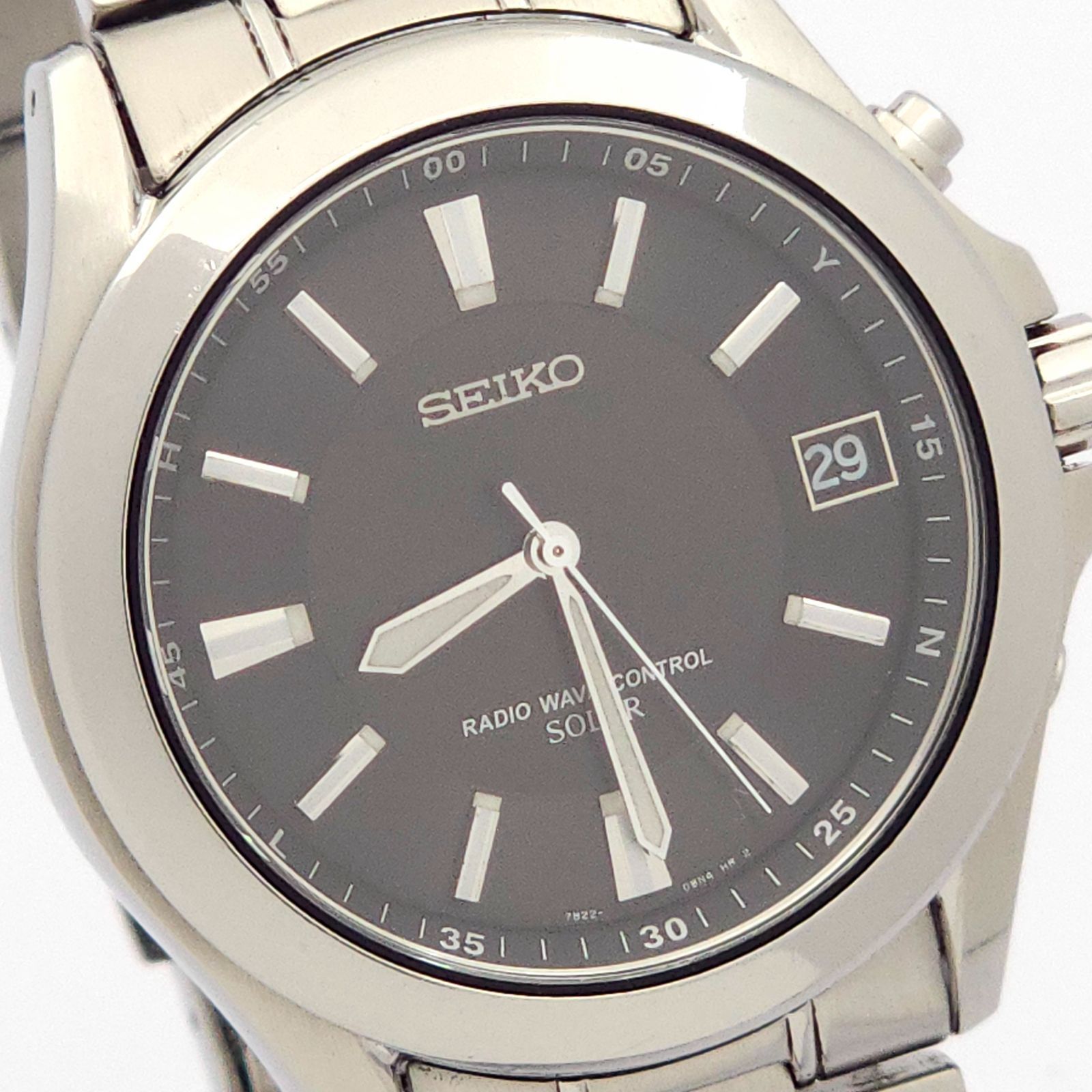 SEIKO セイコー 7B22-0AY0 ソーラー電波 動作品 - メルカリ