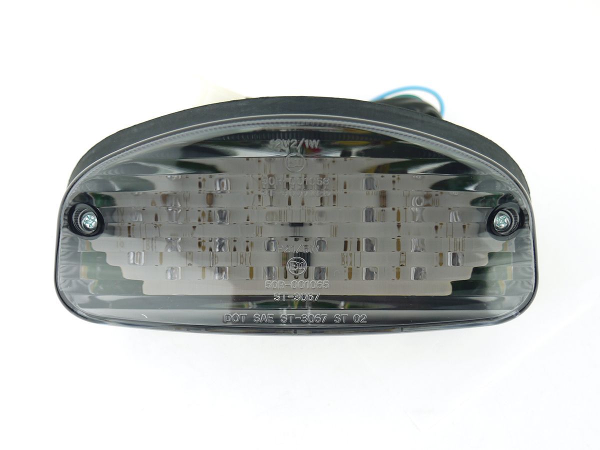 CBR1100XX用 LEDテールランプレッドレンズ 車検対応ポン付けLEDテール
