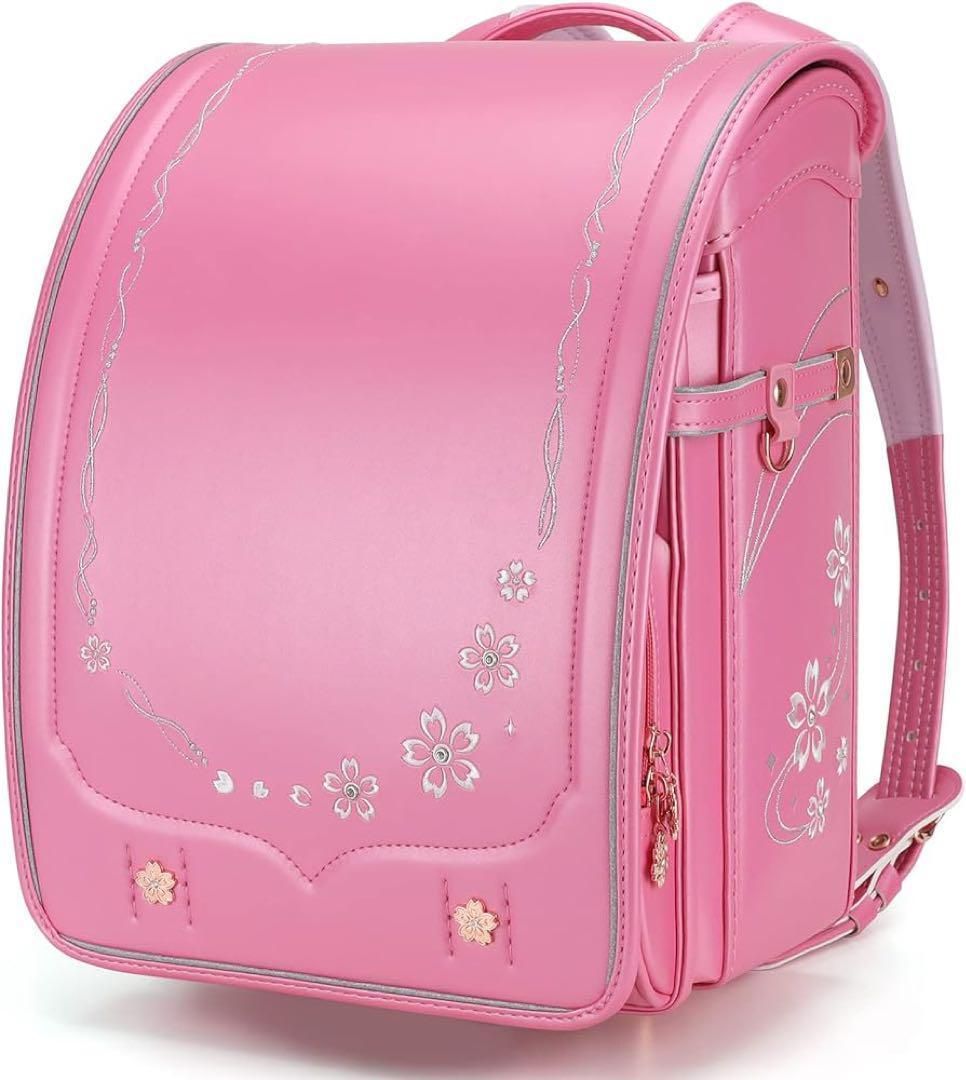 ️新品️ランドセル 女の子 ピンク パール ワンタッチロック 軽量 27