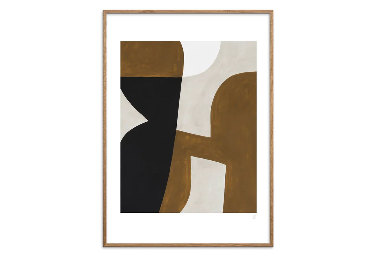 ポスター/アートプリント　50×70cm　Connected Shapes 02/142x10027-50x70