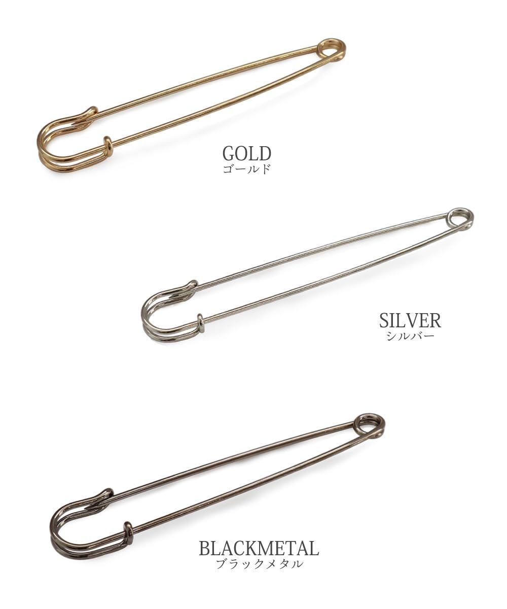 Yohji Yamamoto 安全ピンブローチ Gold（箱付属） Yohji Yamamoto 安全ピンブローチ Gold（箱付属）（Yohji