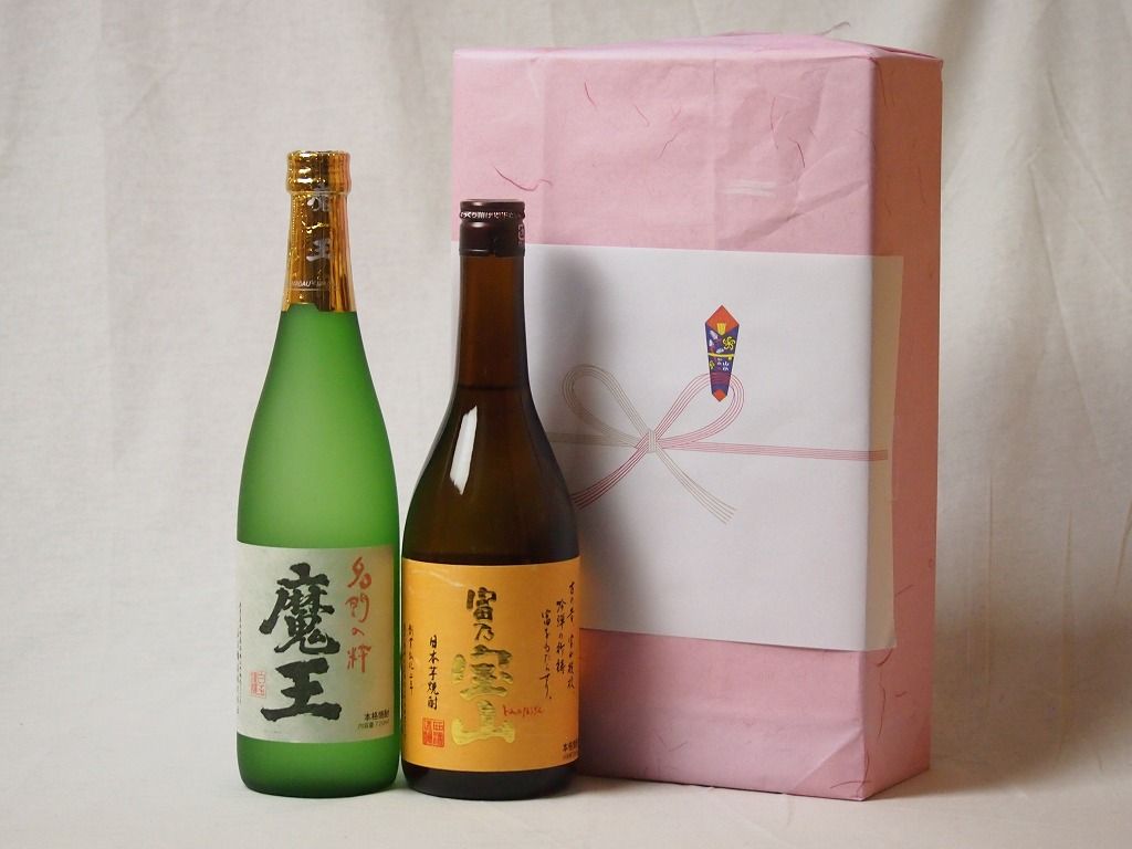 人気芋焼酎 飲み比べ 3本セット魔王 720ml+ 朗らかに潤す log.2022