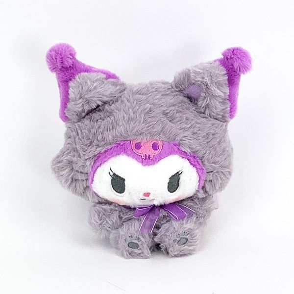 サンリオ ぬいぐるみ ふわくた パステルにゃんこ クロミ マイメロディ マスコット 人形 インテリア