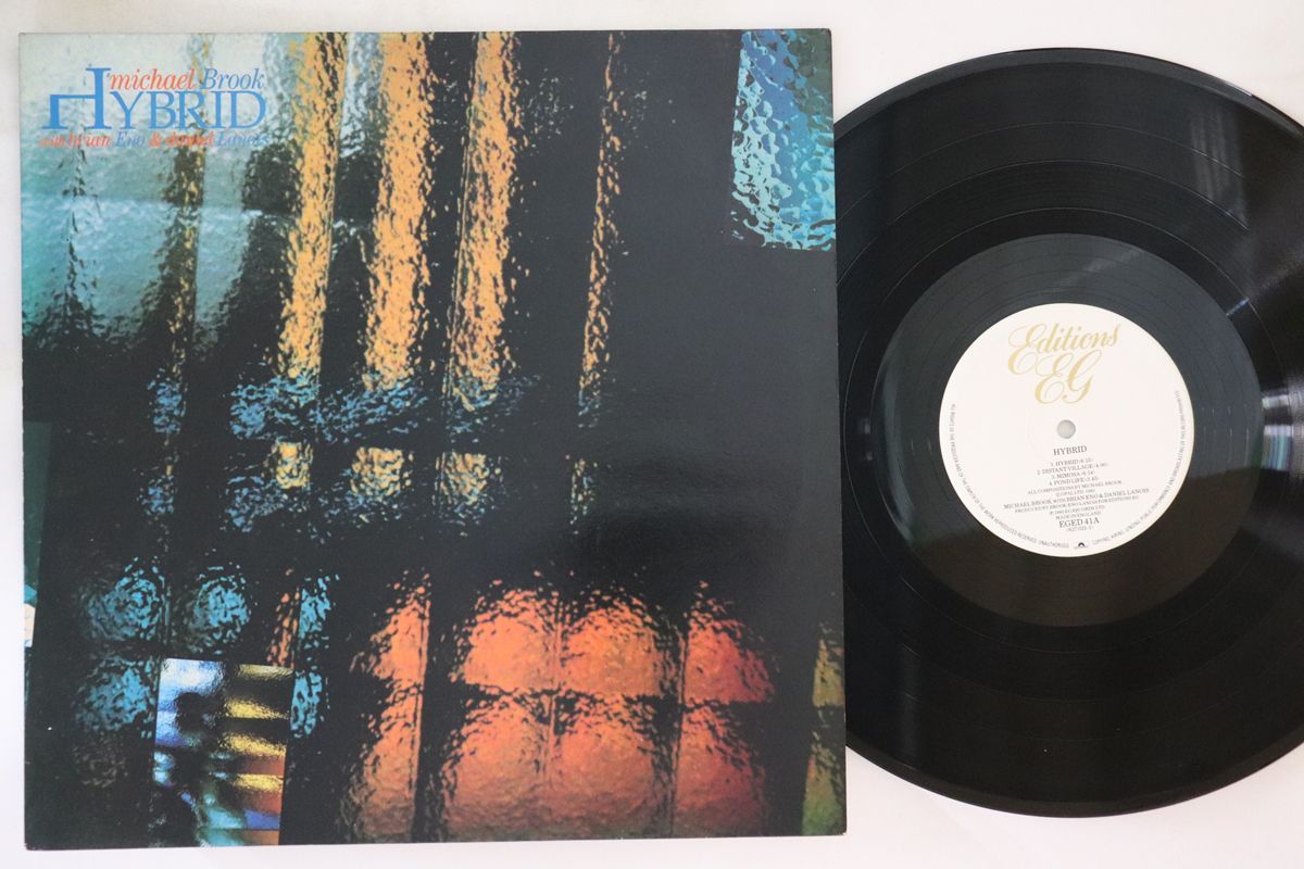 英LP Michael Brook, Brian Eno, Daniel Lanois Hybrid EGED41