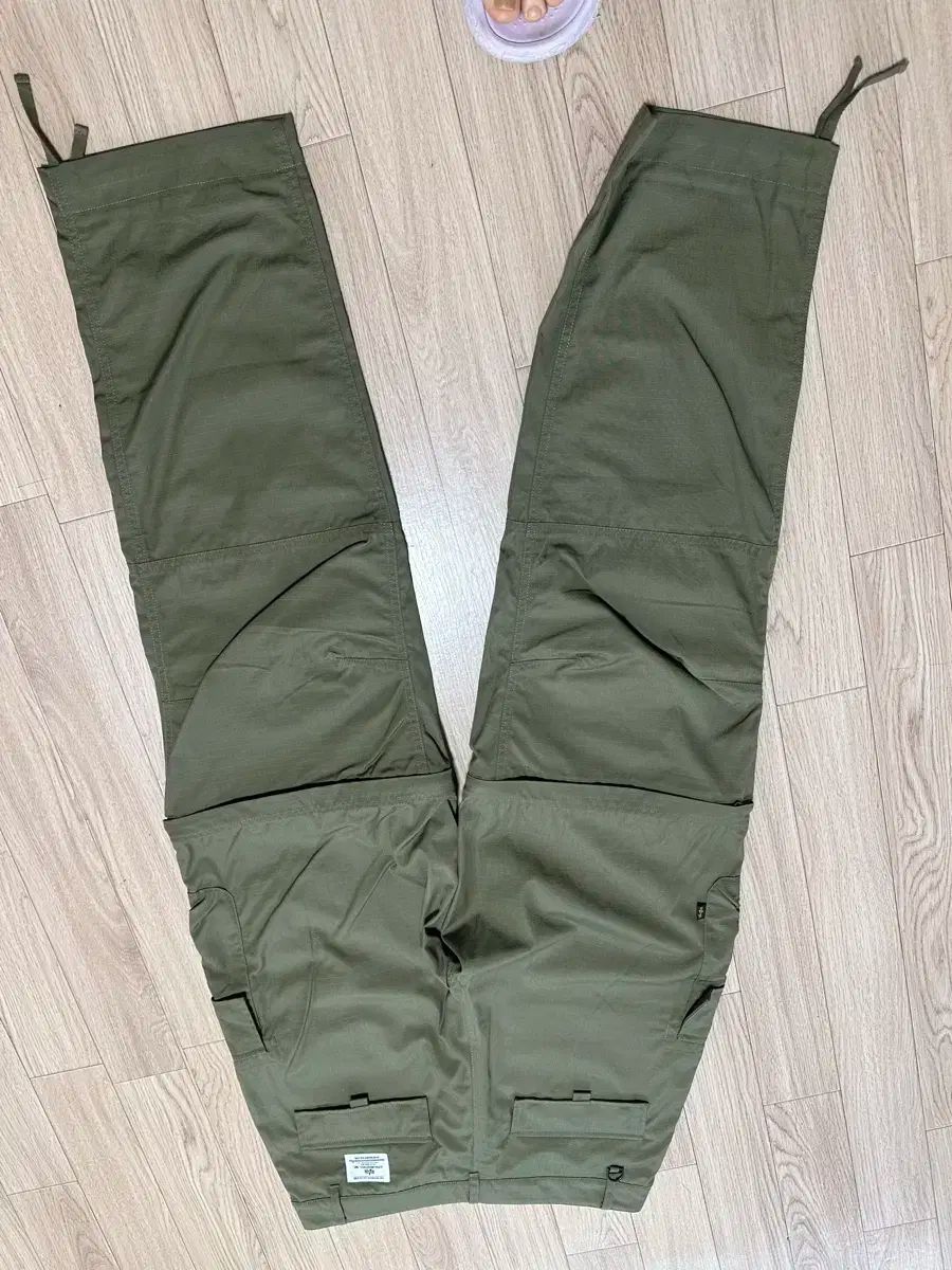 ALPHA INDUSTRIES アルファ インダストリーズ オリーブ カーゴ ツーウェイ パンツ