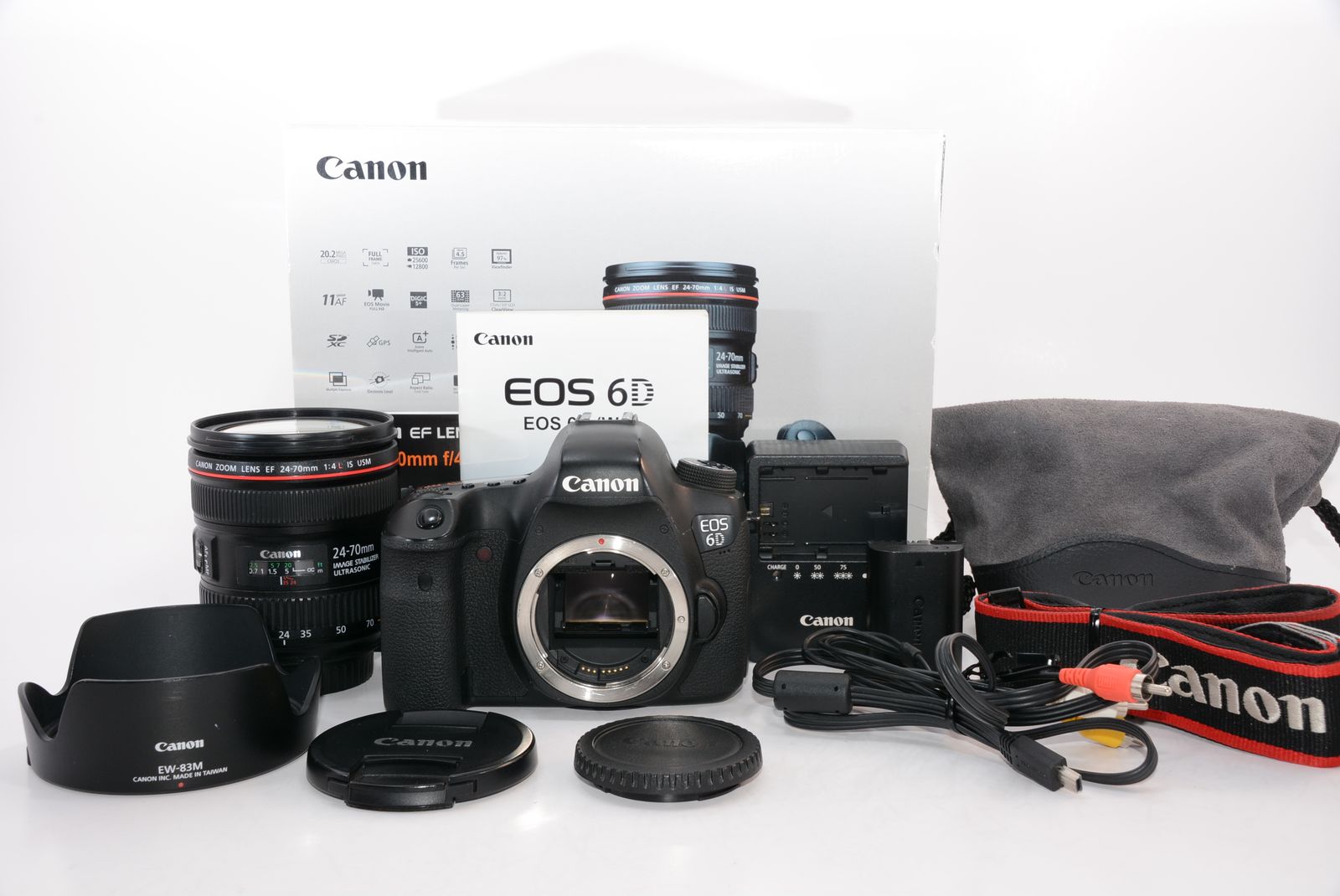 Canon EOS 6D レンズキット EF24-70mm F4L IS - 百獣の買取王カメラ