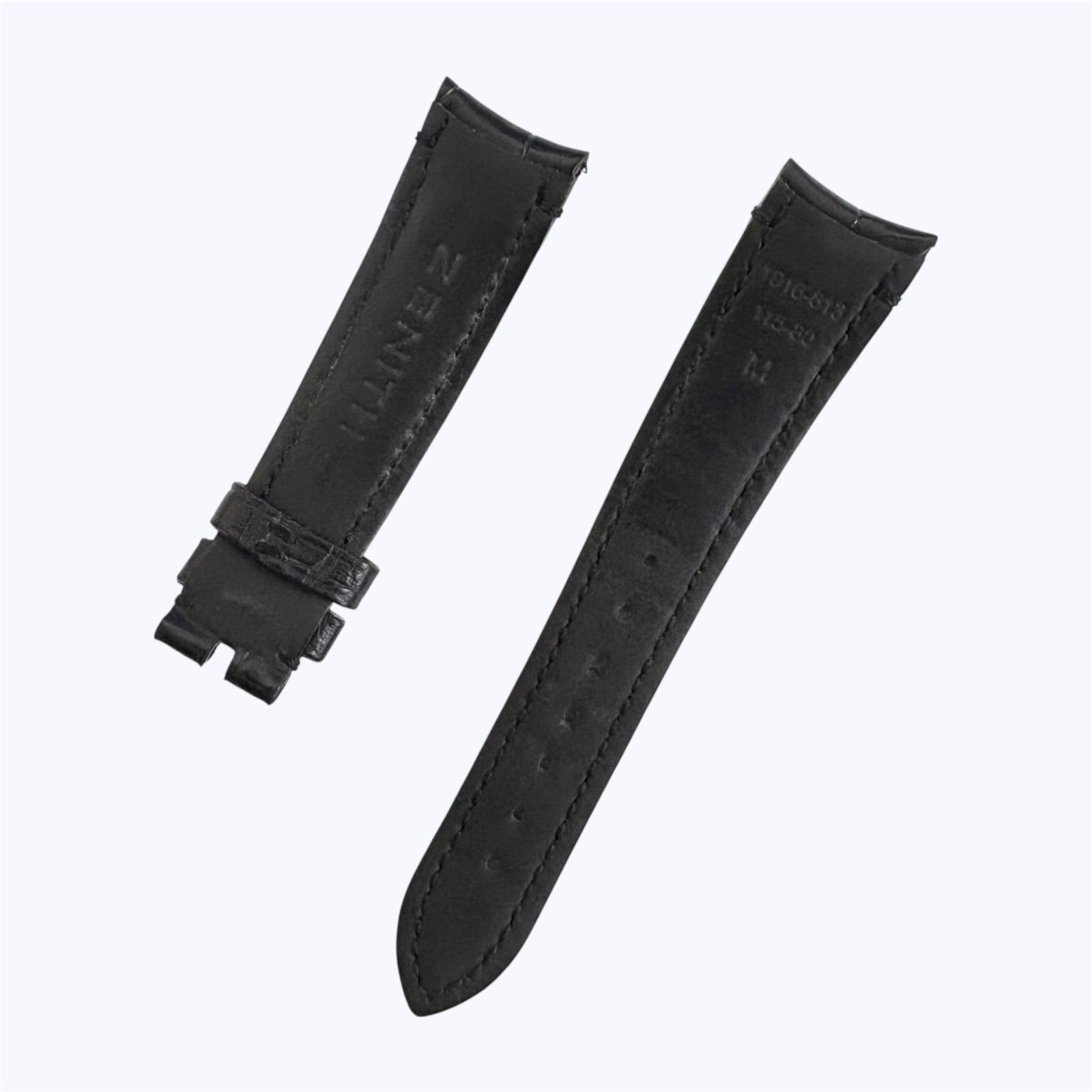 中古 時計バンドZENITH ゼニス 純正 19mm - メルカリ 