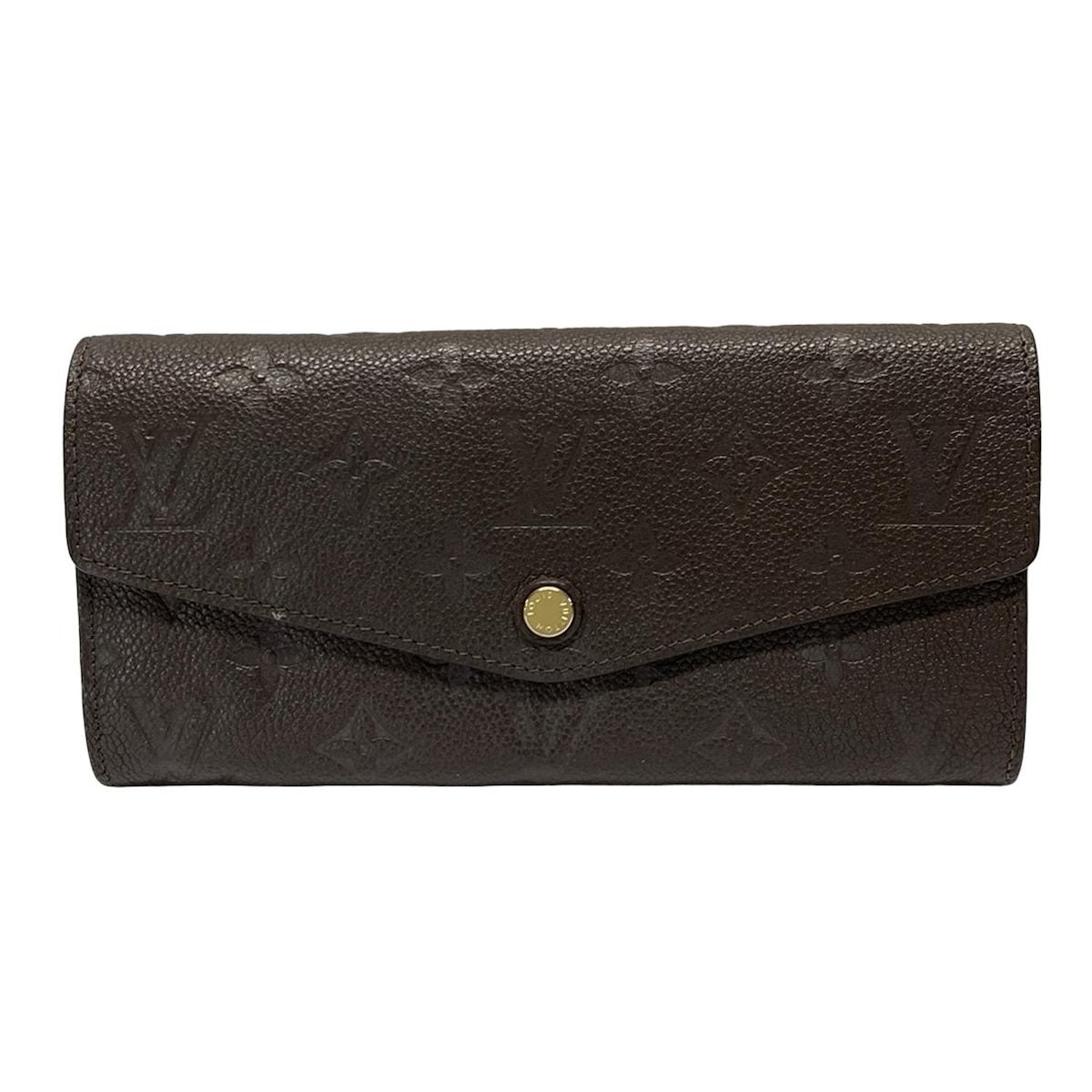 LOUIS VUITTON ルイヴィトン 長財布 モノグラム アンプラント ポルトフォイユ キュリユーズ M60389 テール レザー
