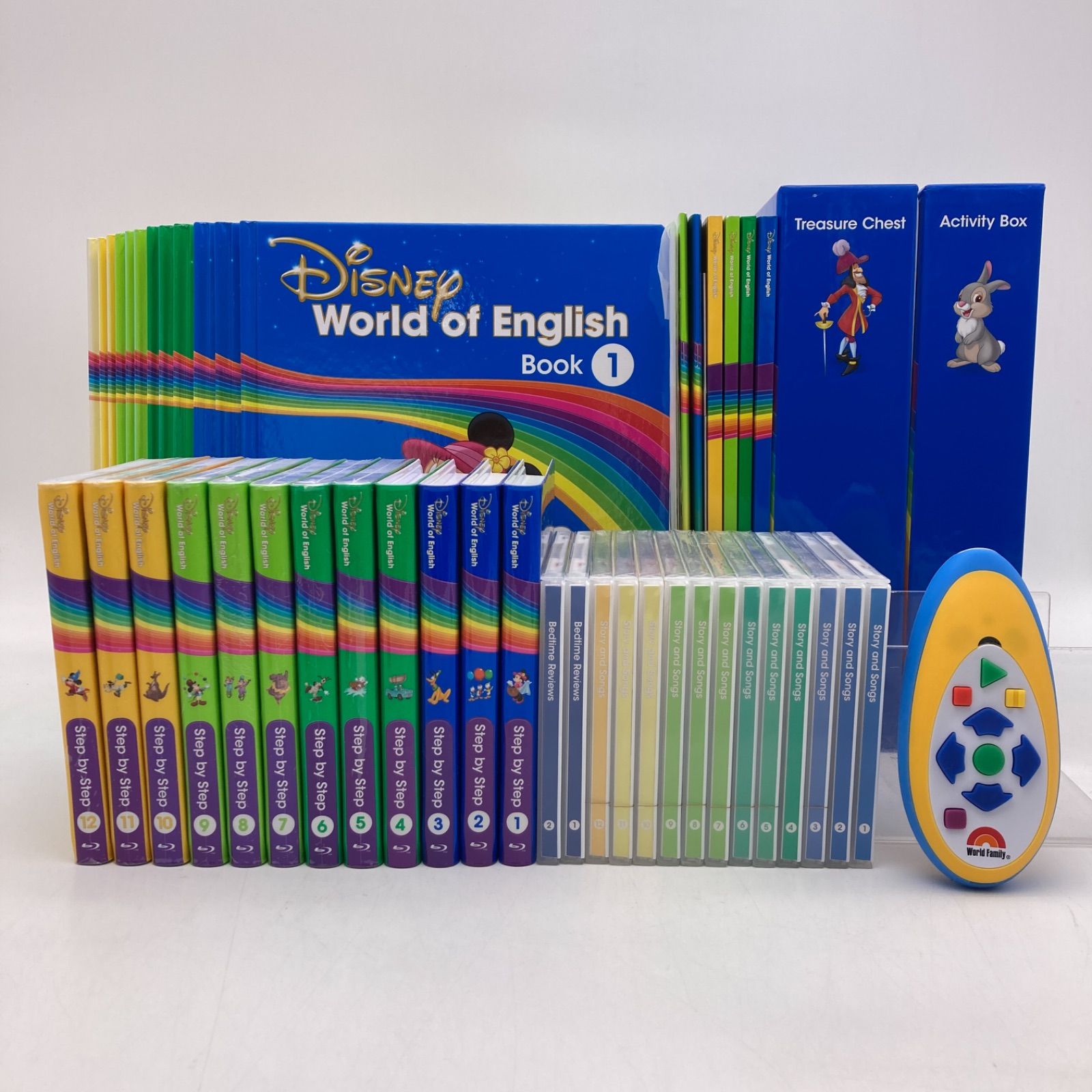 メインプログラム 絵本 CD ブルーレイ ディズニー英語システム 901921