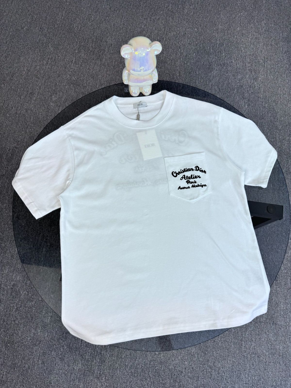 【ユニセックスでカジュアルデザイン♡】DIOR 半袖 Tシャツ 今日特価】Dior 2025SS ユニセックス ショートスリーブ T シャツ