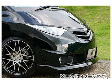 乱人 Black Edition フロントバンパー(フォグランプ＆カバー無) トヨタ エスティマ ハイブリッド AHR20W 前期