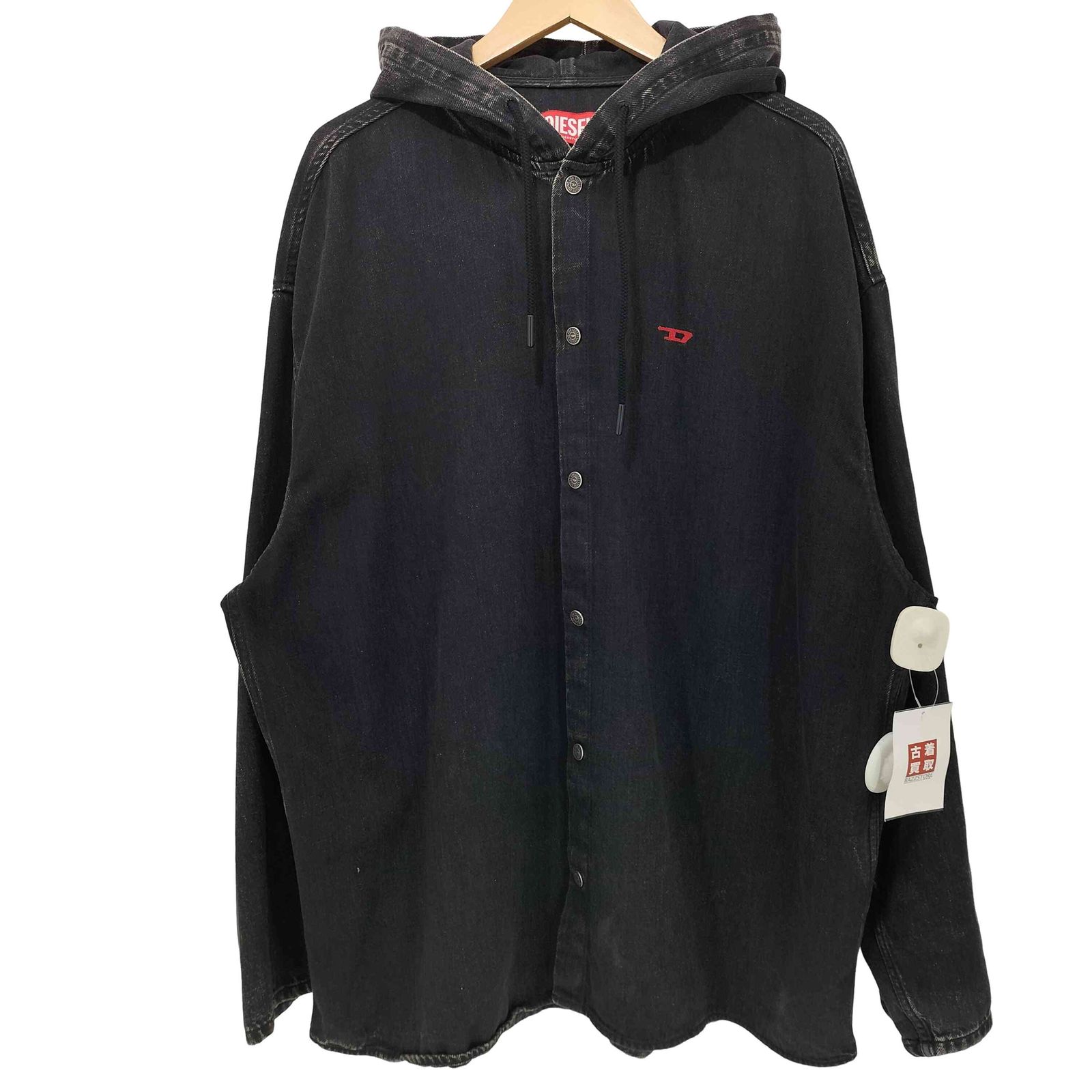 ディーゼル DIESEL 2024SS グレン・マーティンス期  D-DEWNY-HOOD デニムジャケット メンズ import：M 