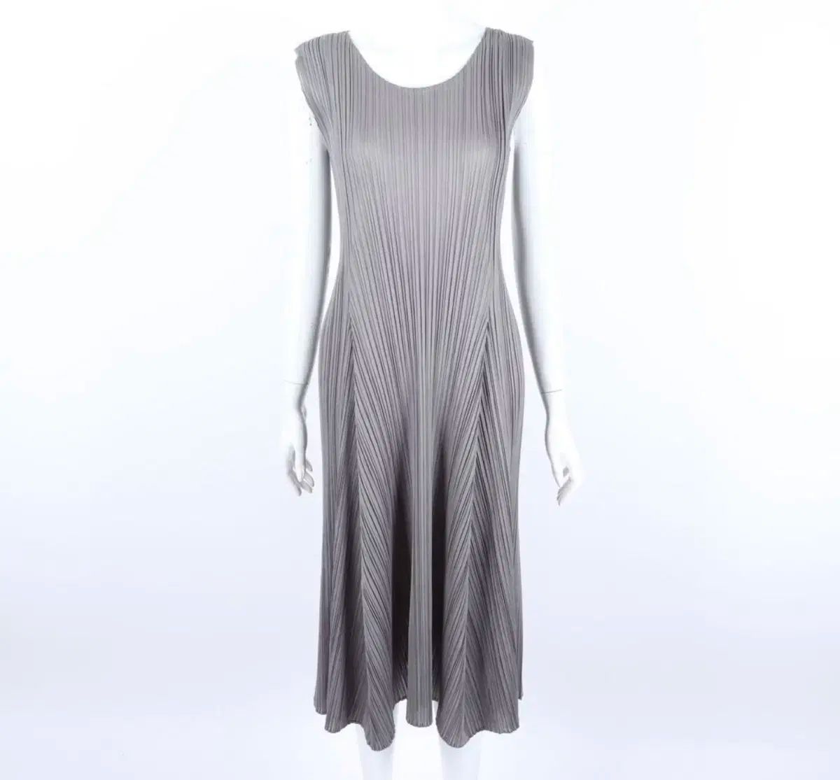 ISSEY MIYAKE イッセイミヤケ プリーツ プリーズ ノースリーブ ロング ワンピース