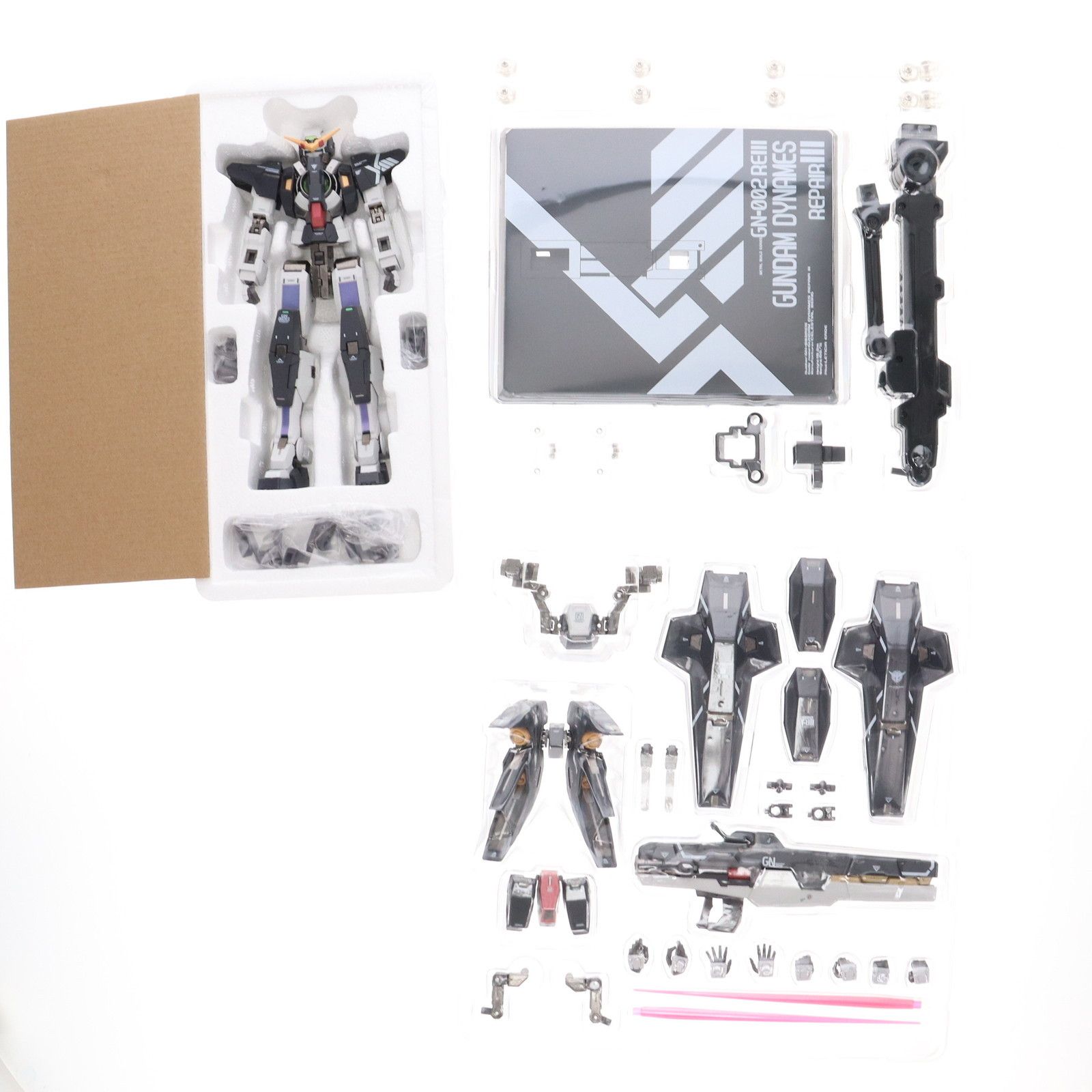 BANDAI - L BUILD ガンダムデュナメスリペアIII ガンダム00 Festival 10 Re:vision(ダブルオーフェスティバル10リビジョン) 完成品 可動フィギュア バンダイスピリッツ METAL BUILD ガンダムデュナメスリペアIII ガンダム00 Festival