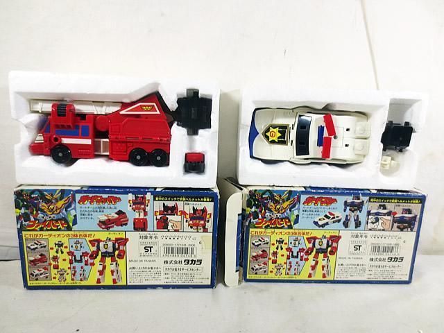 Takara Tomy - 美品　太陽の勇者ファイバード ガーディオン ガードスター ガードファイヤー セット Amazon.co.jp: 太陽の勇者ファイバード STDスーパーガーディ